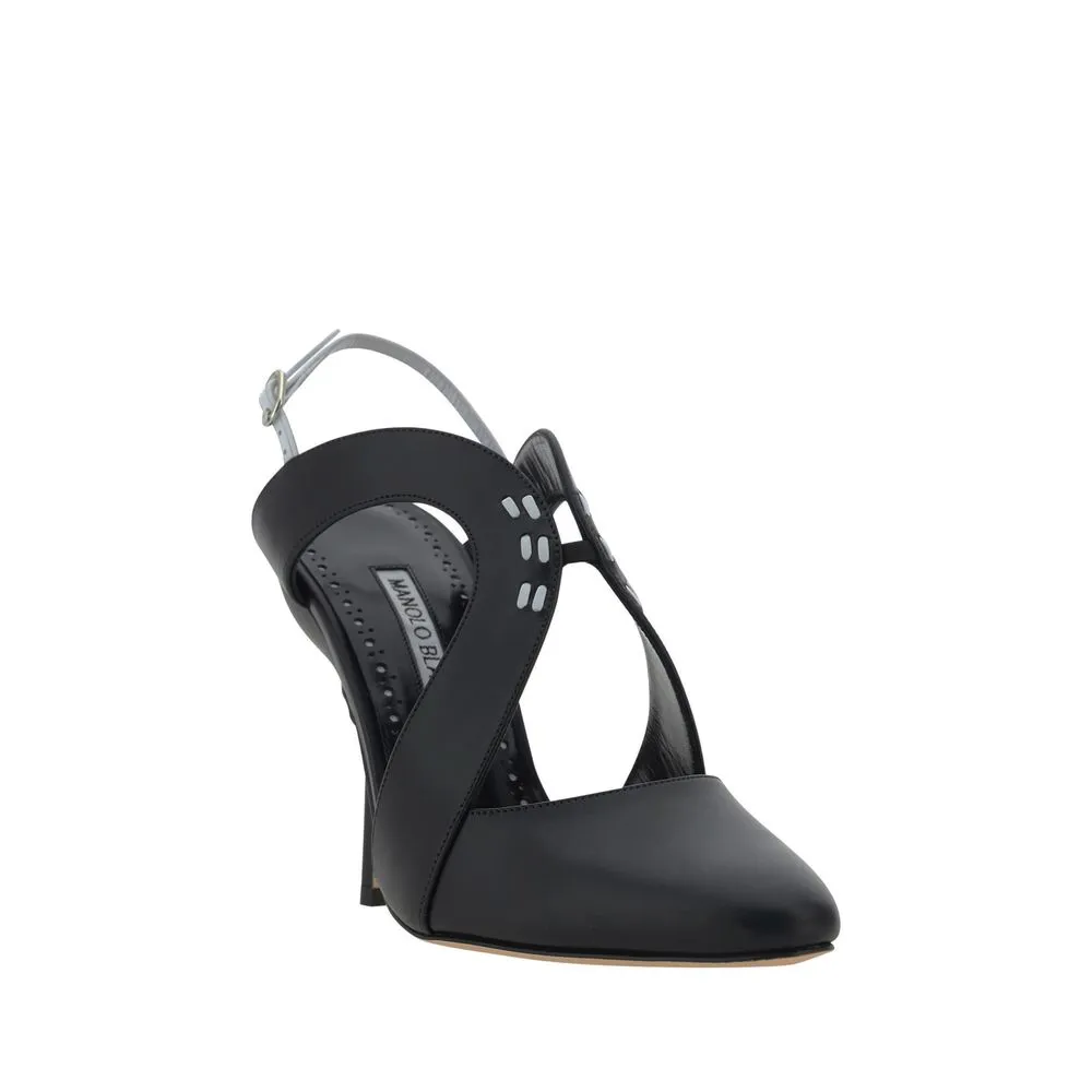 Manolo Blahnik Jijara Women's Pumps Shoes_Manolo-Blahnik