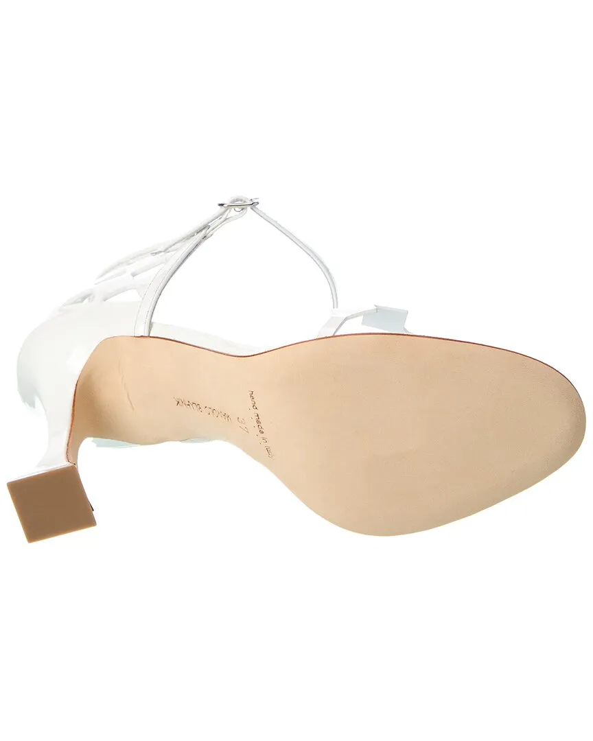 Manolo Blahnik Kalun 100 Patent Sandal Shoes_Manolo-Blahnik
