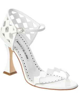 Manolo Blahnik Kalun 100 Patent Sandal Shoes_Manolo-Blahnik