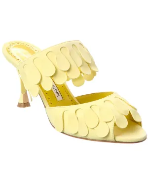 Manolo Blahnik Kelna 70 Suede Sandal Shoes_Manolo-Blahnik