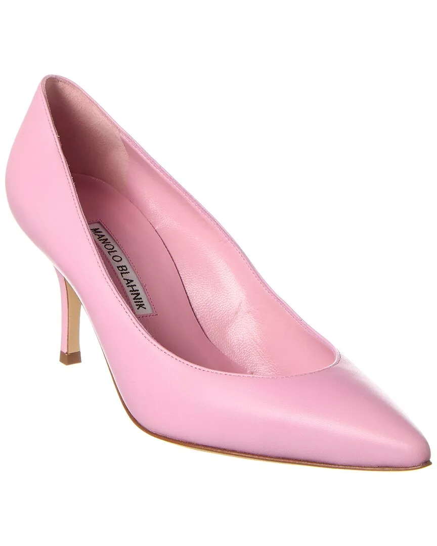 Manolo Blahnik Kietta 70 Leather Pump Shoes_Manolo-Blahnik