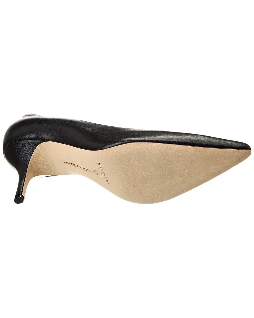 Manolo Blahnik Kietta 70 Leather Pump Shoes_Manolo-Blahnik