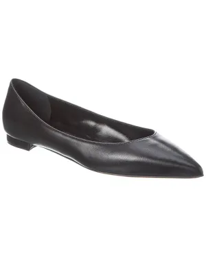 Manolo Blahnik Kietta Leather Flat Shoes_Manolo-Blahnik