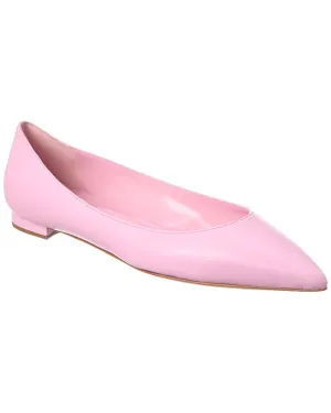 Manolo Blahnik Kietta Leather Flat Shoes_Manolo-Blahnik