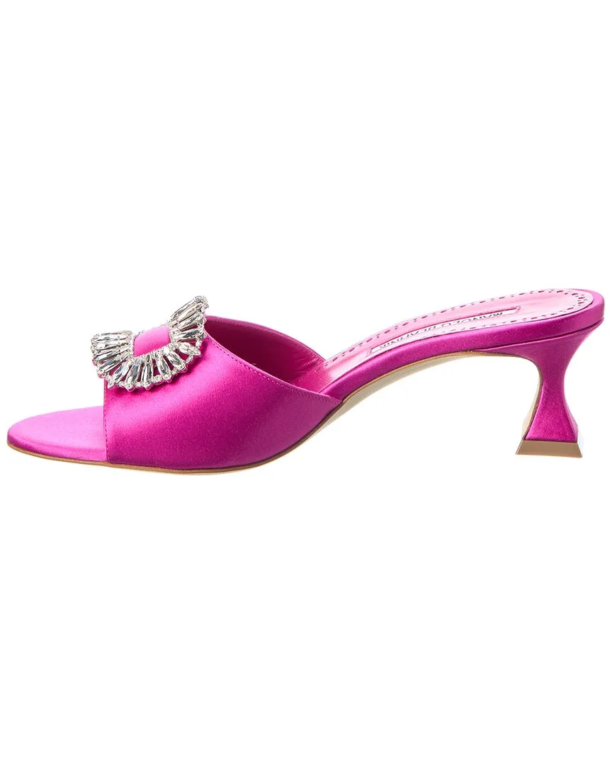 Manolo Blahnik Laalita 50 Satin Sandal Shoes_Manolo-Blahnik