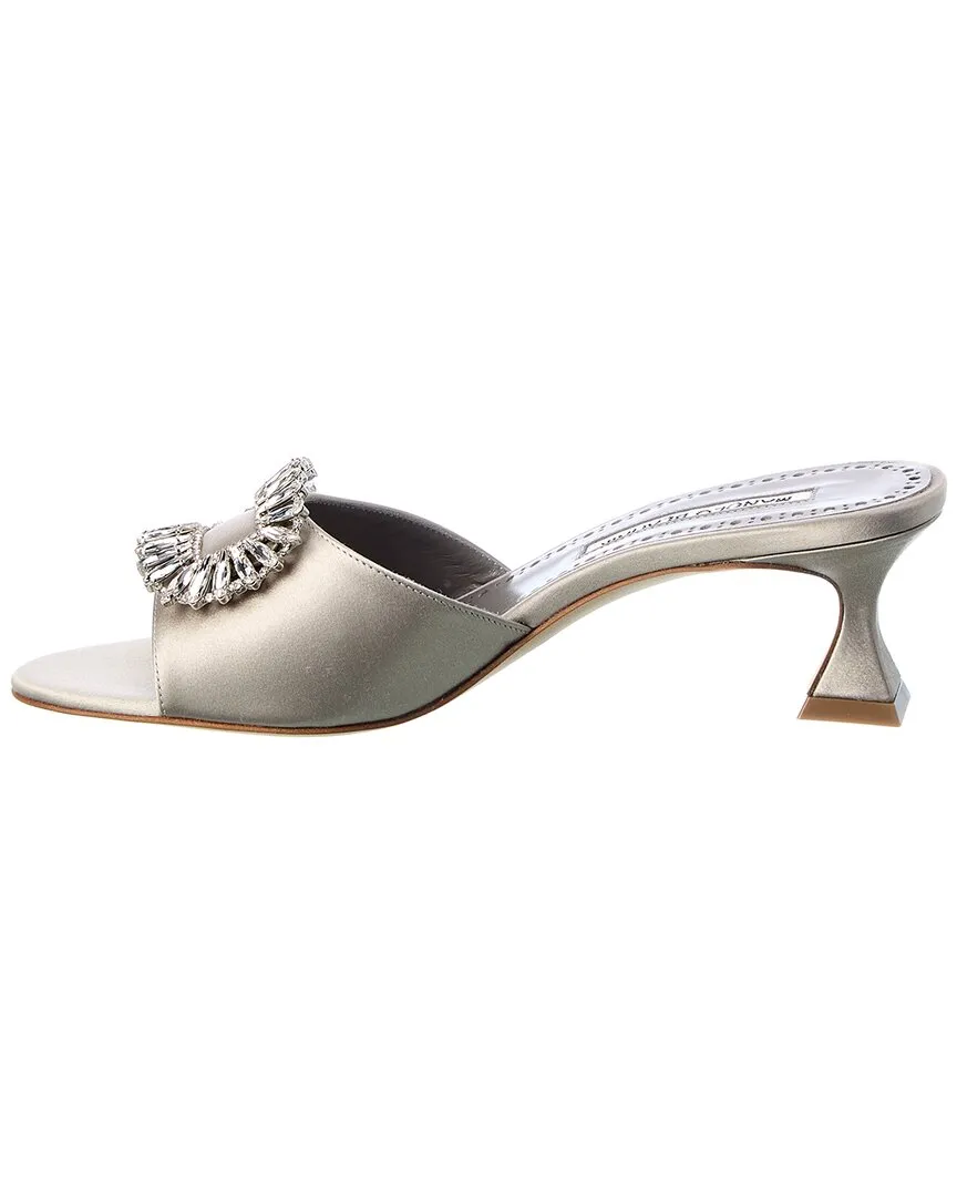 Manolo Blahnik Laalita 50 Satin Sandal Shoes_Manolo-Blahnik