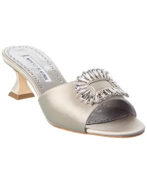 Manolo Blahnik Laalita 50 Satin Sandal Shoes_Manolo-Blahnik