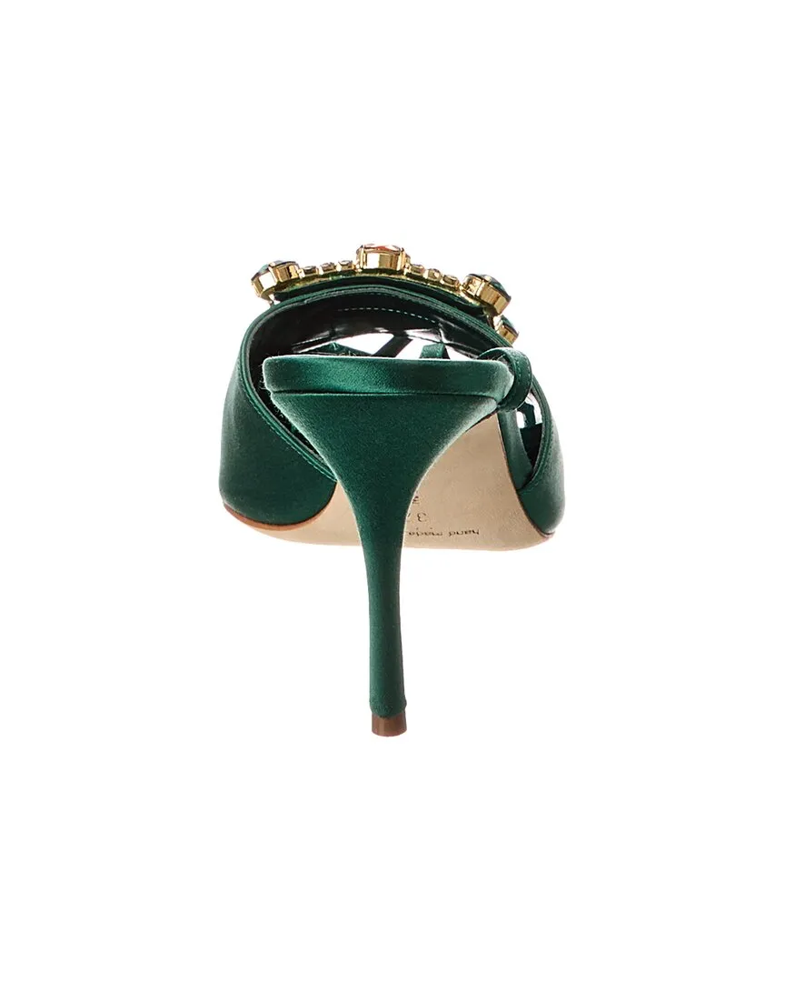 Manolo Blahnik Lenole 90 Satin Sandal Shoes_Manolo-Blahnik