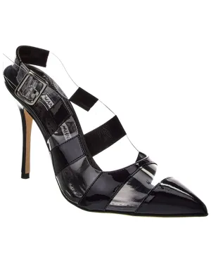 Manolo Blahnik Lixra 100 Vinyl & Patent Pump Shoes_Manolo-Blahnik