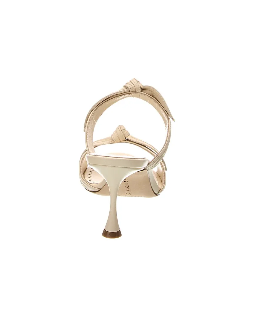 Manolo Blahnik Lollo 90 Leather Sandal Shoes_Manolo-Blahnik