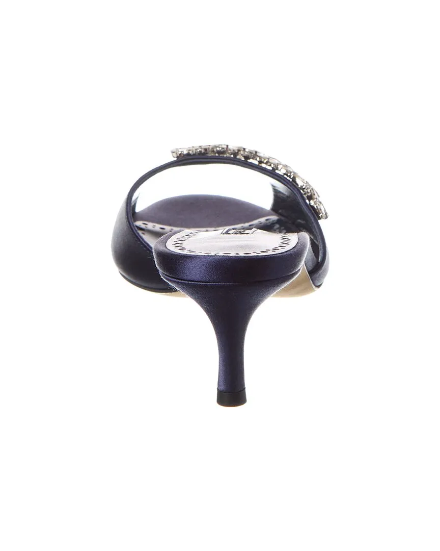 Manolo Blahnik Lumada 50 Satin Mule Shoes_Manolo-Blahnik