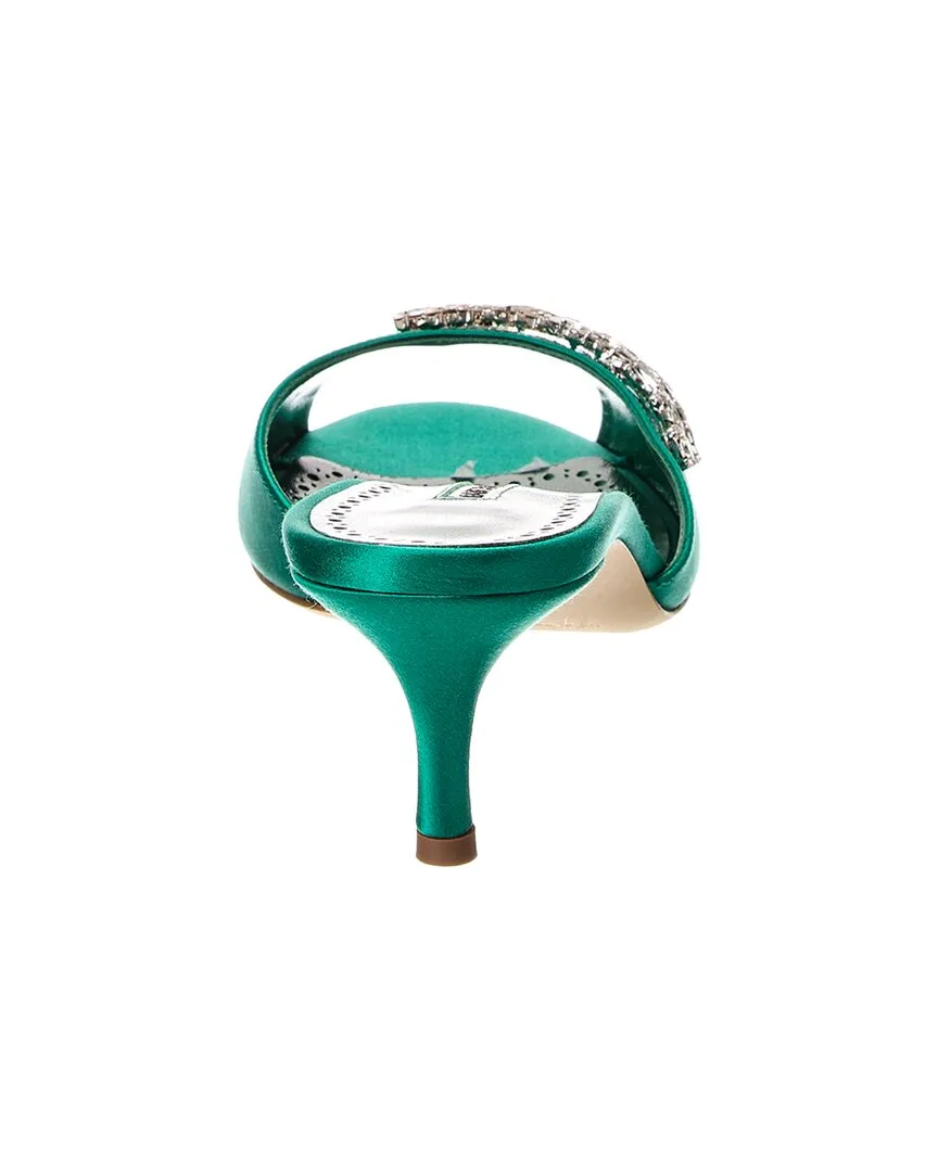 Manolo Blahnik Lumada 50 Satin Sandal Shoes_Manolo-Blahnik