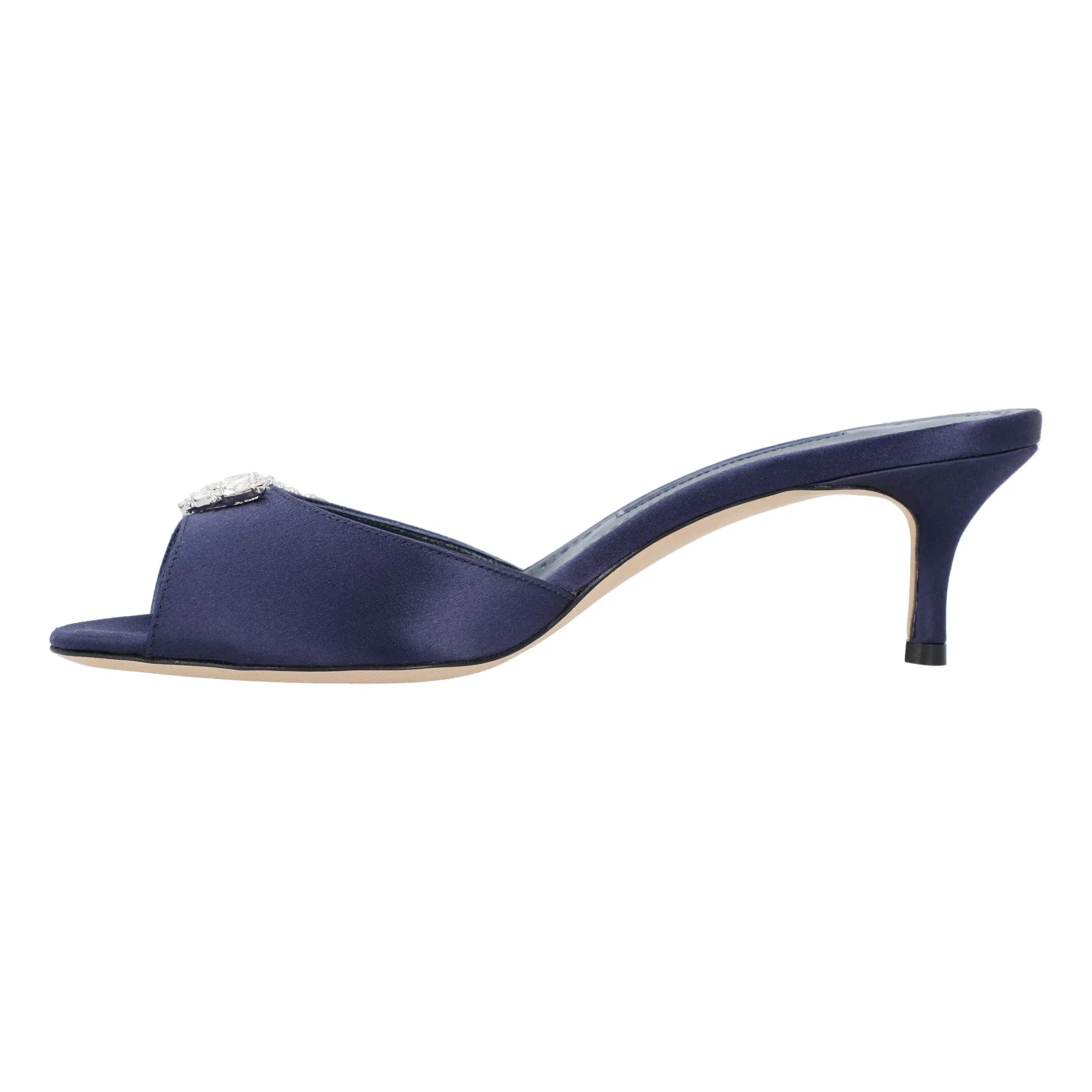 Manolo Blahnik Lumada Fabio 050 Mule Blue Shoes_Manolo-Blahnik