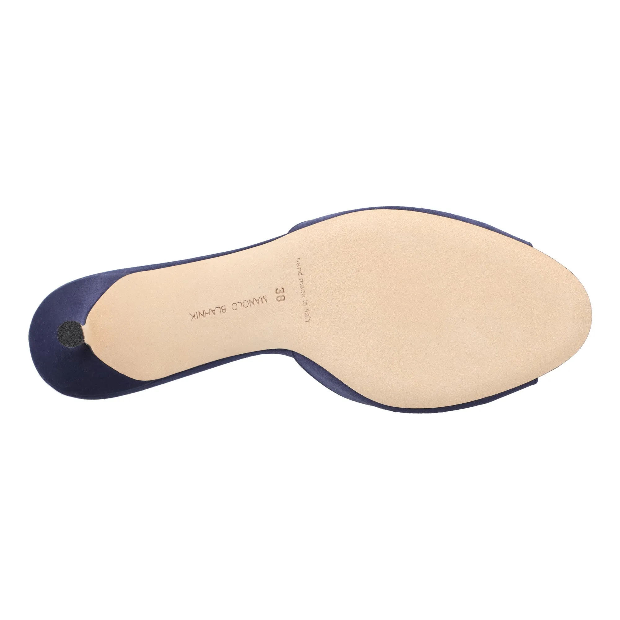 Manolo Blahnik Lumada Fabio 050 Mule Blue Shoes_Manolo-Blahnik