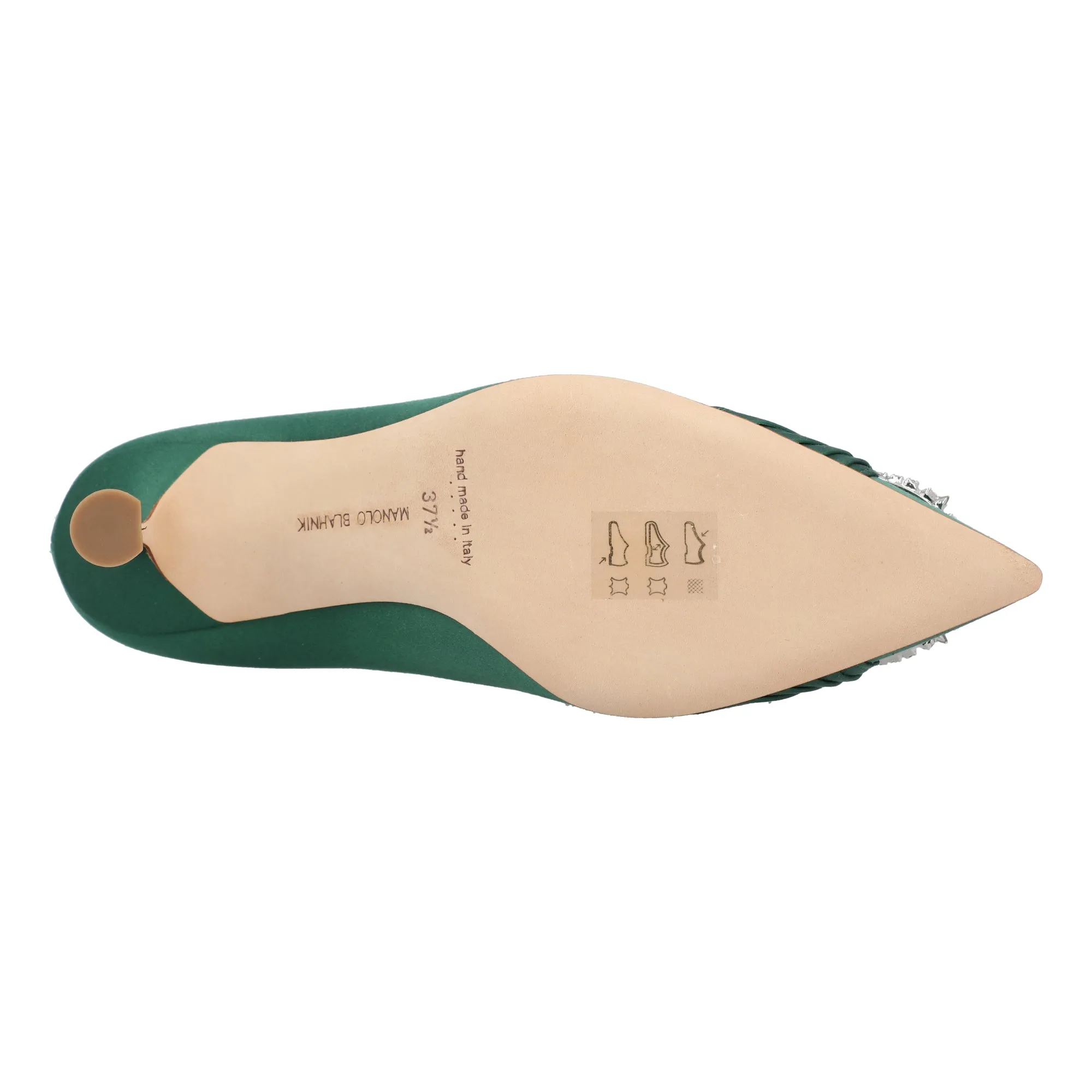 Manolo Blahnik Maidapump 090 Pump Green Shoes_Manolo-Blahnik