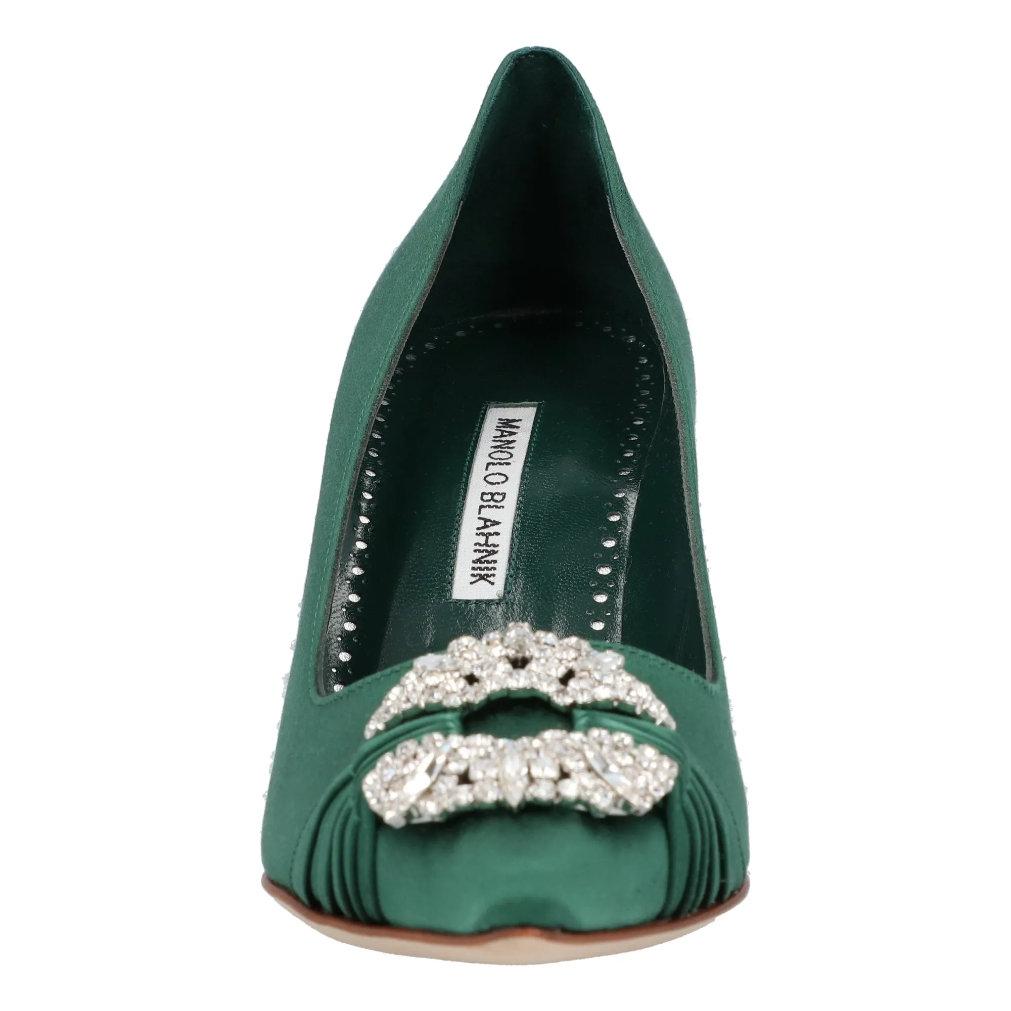 Manolo Blahnik Maidapump 090 Pump Green Shoes_Manolo-Blahnik