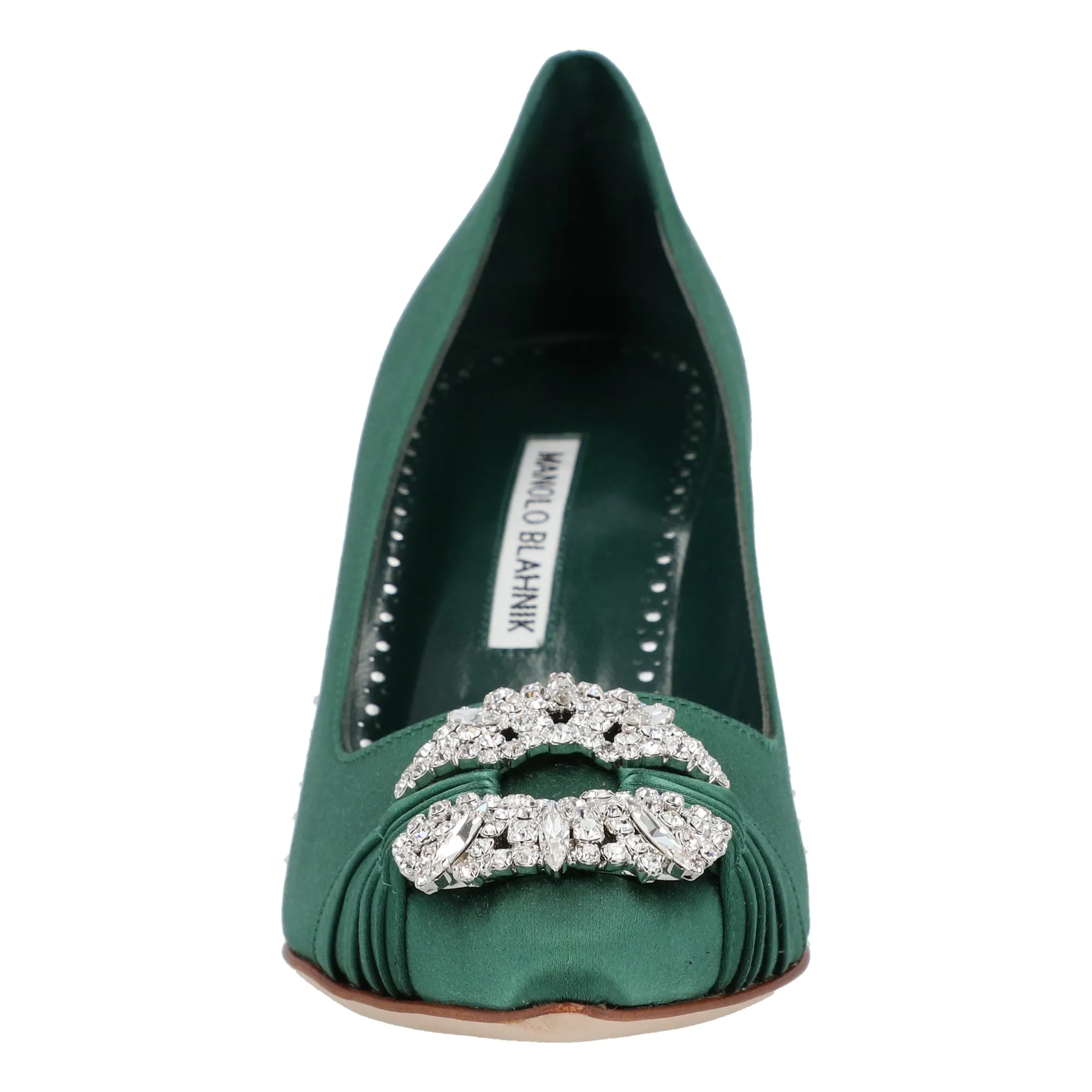 Manolo Blahnik Maidapump 090 Pump Green Shoes_Manolo-Blahnik