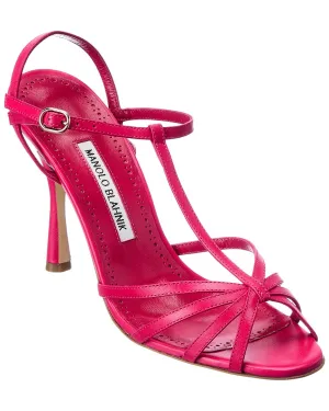 Manolo Blahnik Marana 105 Leather Sandal Shoes_Manolo-Blahnik
