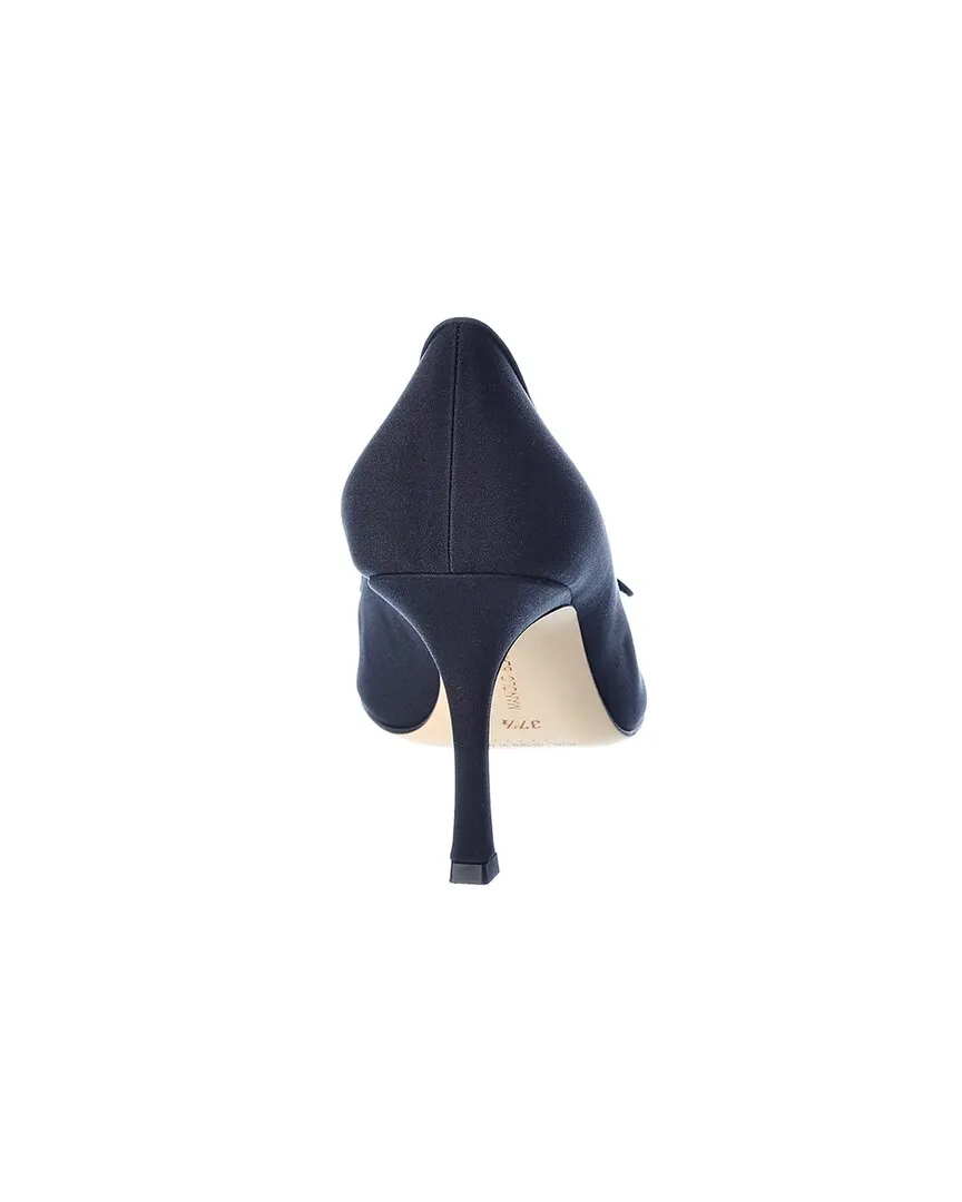 Manolo Blahnik Maysale 90 Silk Pump Shoes_Manolo-Blahnik