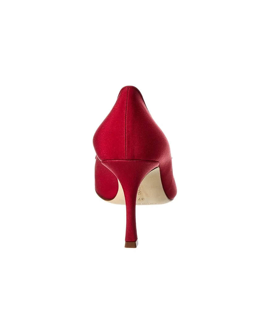 Manolo Blahnik Maysale 90 Silk Pump Shoes_Manolo-Blahnik