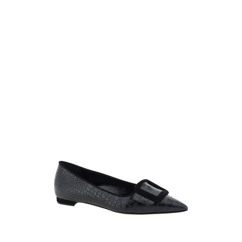 Manolo Blahnik Maysale Women's Ballerinas Shoes_Manolo-Blahnik