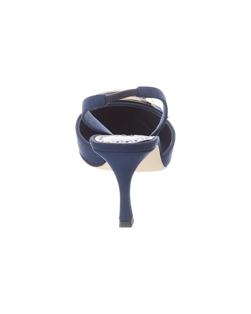 Manolo Blahnik Maysli 70 Silk Slingback Pump Shoes_Manolo-Blahnik