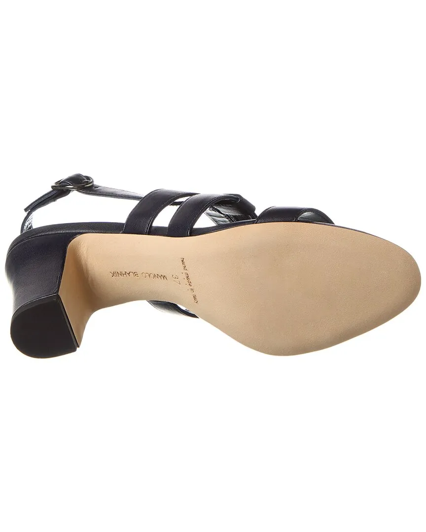 Manolo Blahnik Memaarhi 70 Leather Sandal Shoes_Manolo-Blahnik