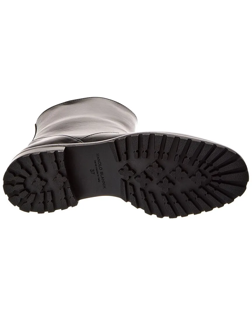 Manolo Blahnik Motosa 30 Leather Boot Shoes_Manolo-Blahnik