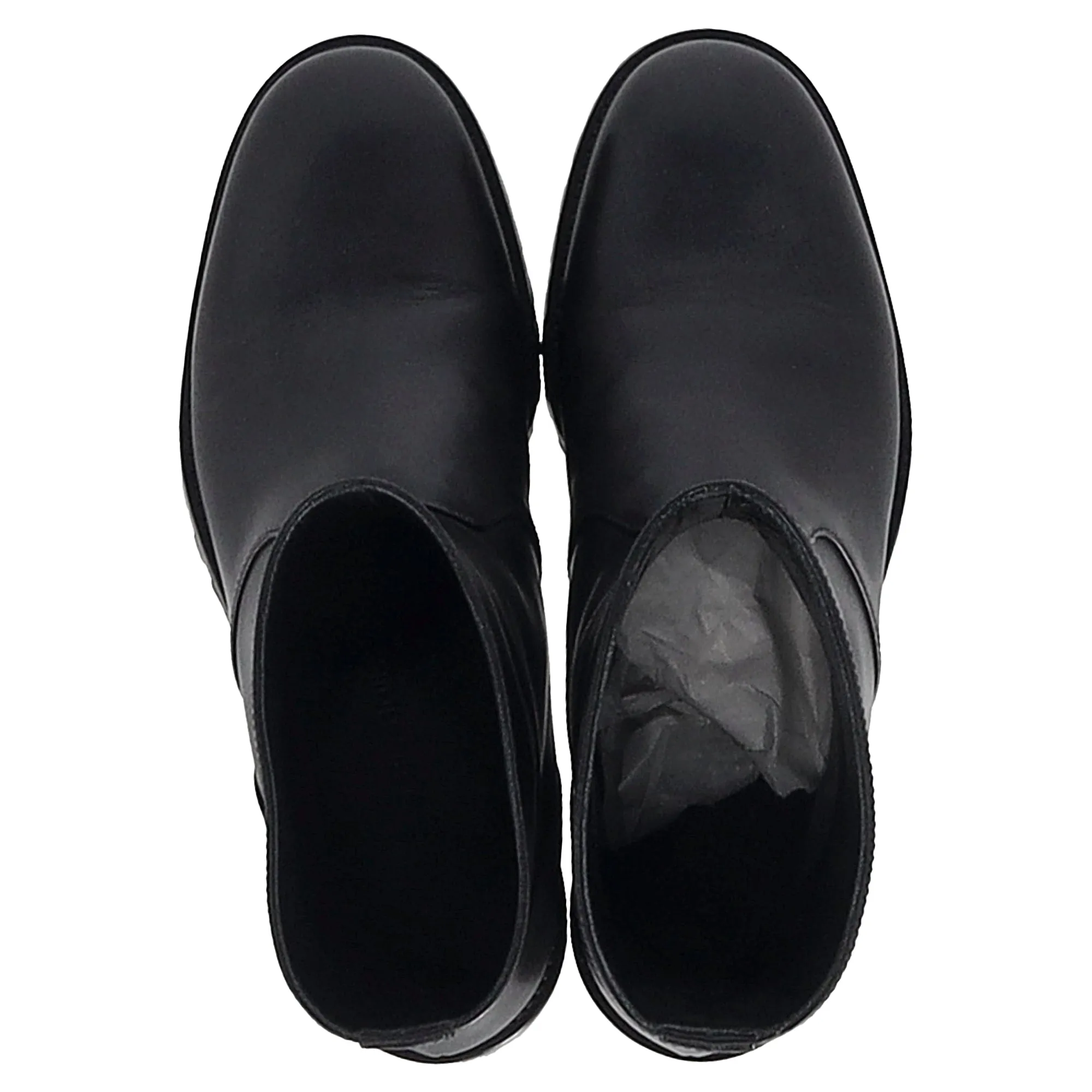 Manolo Blahnik Motosa Ankle Boots in Black Calf Leather Shoes_Manolo-Blahnik