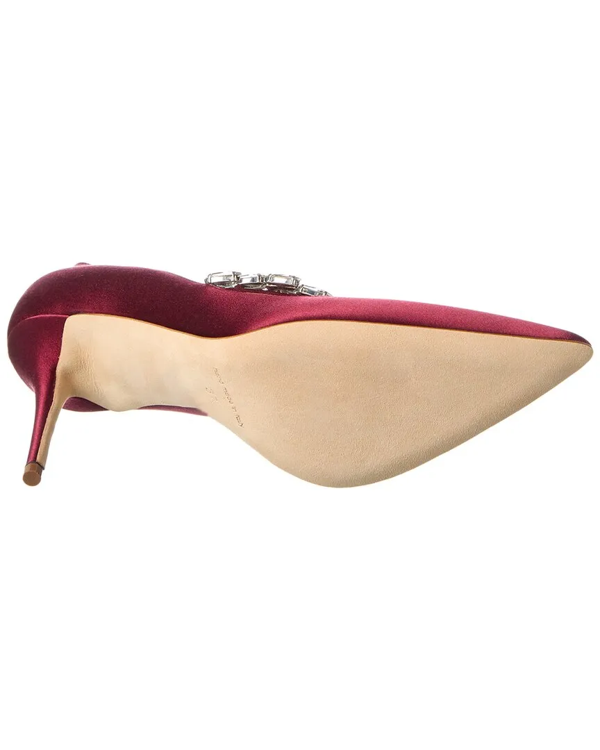 Manolo Blahnik Nadira 90 Satin Pump Shoes_Manolo-Blahnik