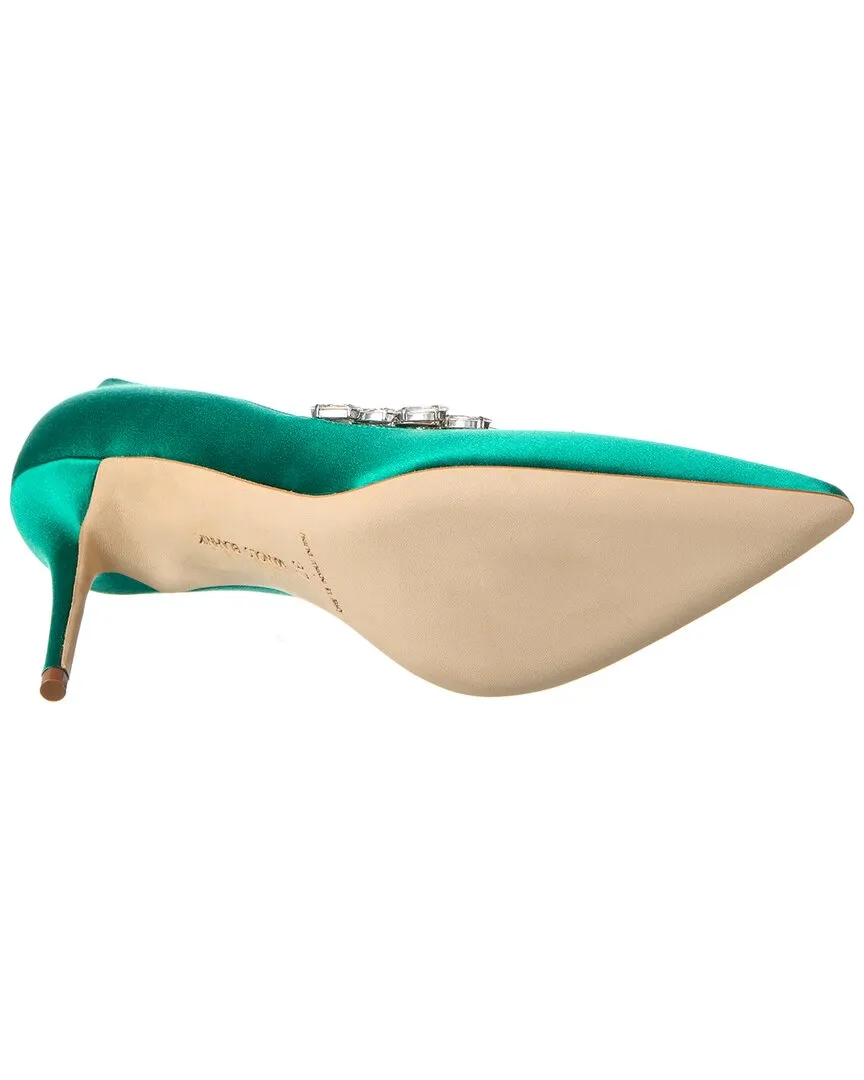 Manolo Blahnik Nadira 90 Satin Pump Shoes_Manolo-Blahnik