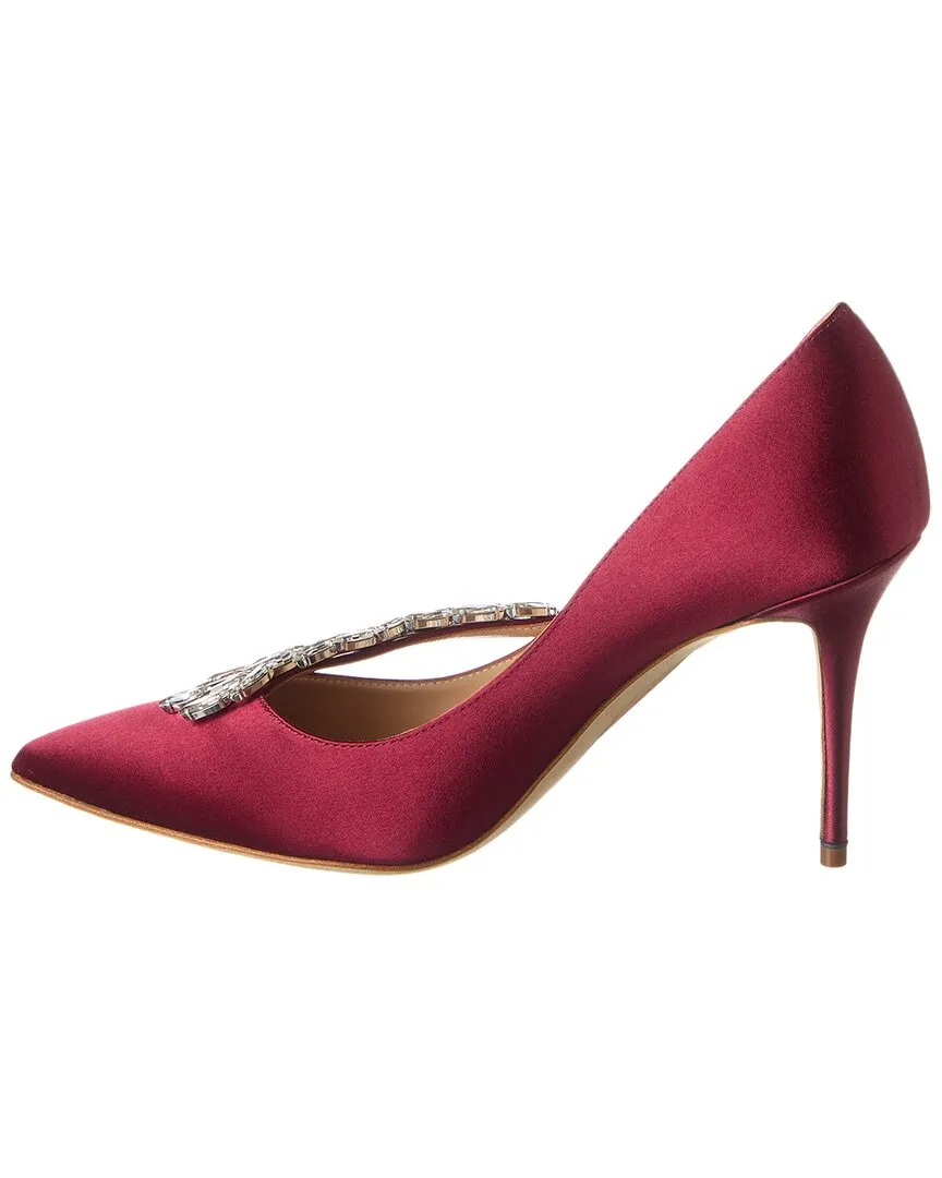 Manolo Blahnik Nadira 90 Satin Pump Shoes_Manolo-Blahnik