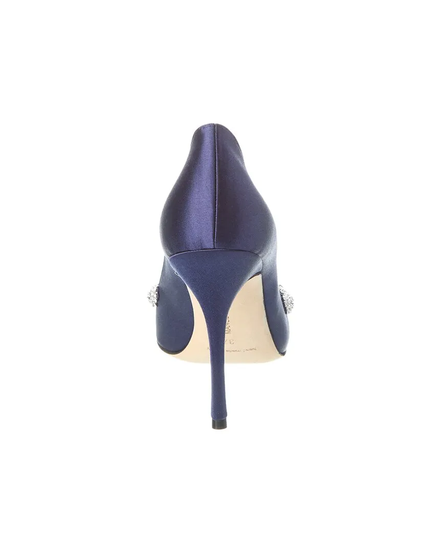 Manolo Blahnik Olarana 105 Satin Pump Shoes_Manolo-Blahnik