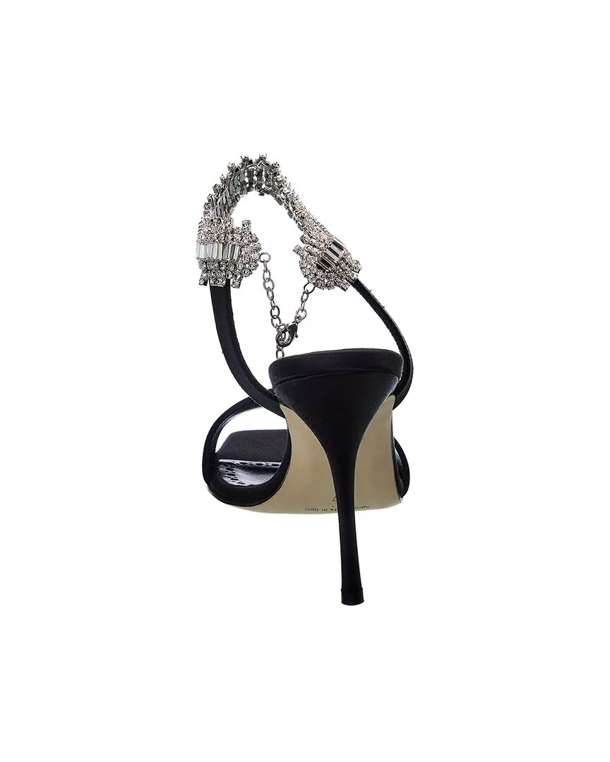 Manolo Blahnik Parinasan 115 Satin Sandal Shoes_Manolo-Blahnik
