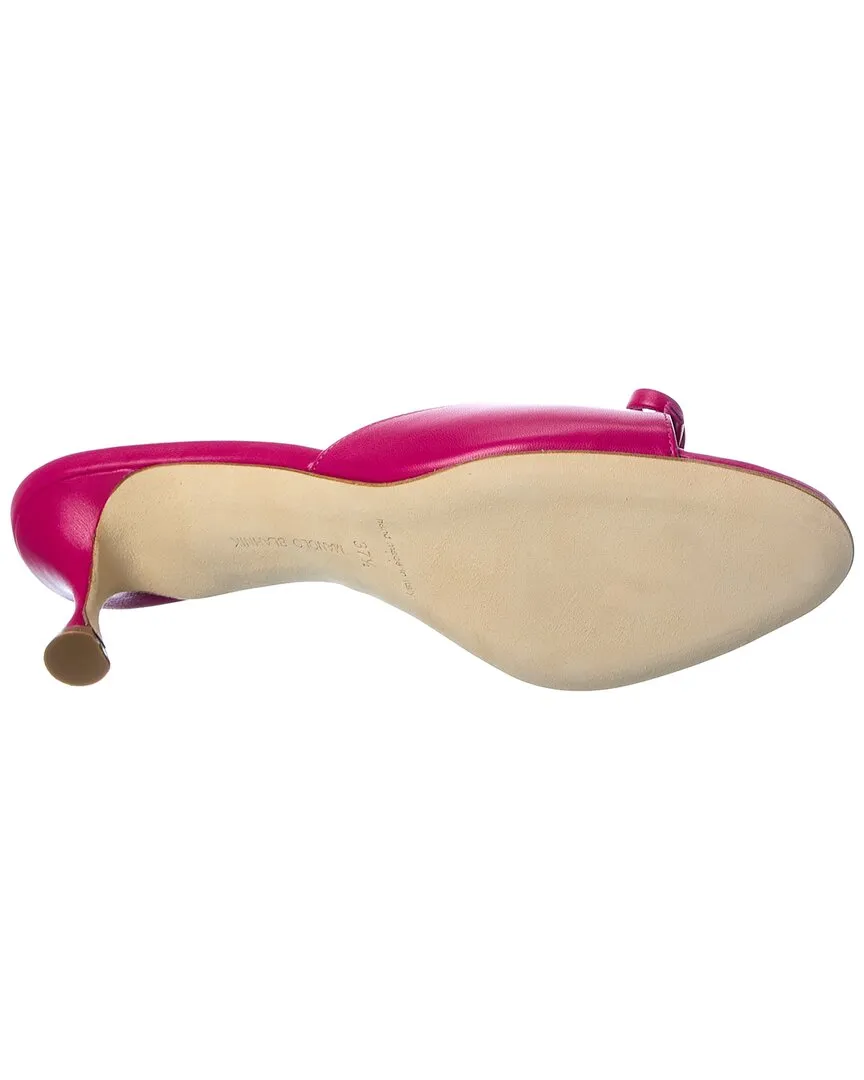 Manolo Blahnik Pertinanu 50 Leather Sandal Shoes_Manolo-Blahnik