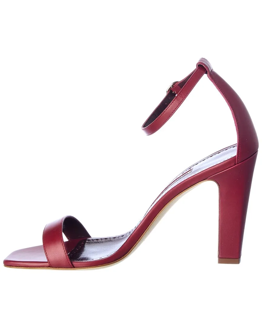 Manolo Blahnik Ressata 105 Leather Sandal Shoes_Manolo-Blahnik
