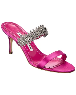 Manolo Blahnik Sako 70 Satin Sandal Shoes_Manolo-Blahnik