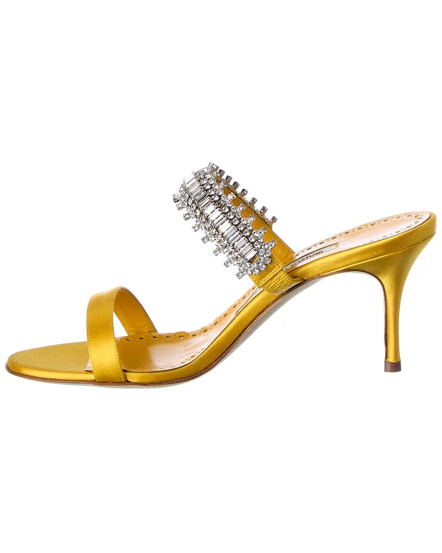 Manolo Blahnik Sako 70 Satin Sandal Shoes_Manolo-Blahnik