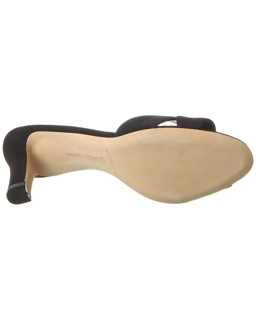 Manolo Blahnik Siemu 70 Suede Mule Shoes_Manolo-Blahnik