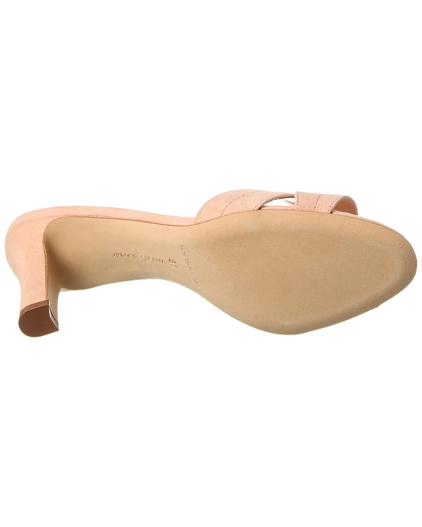 Manolo Blahnik Siemu 70 Suede Sandal Shoes_Manolo-Blahnik