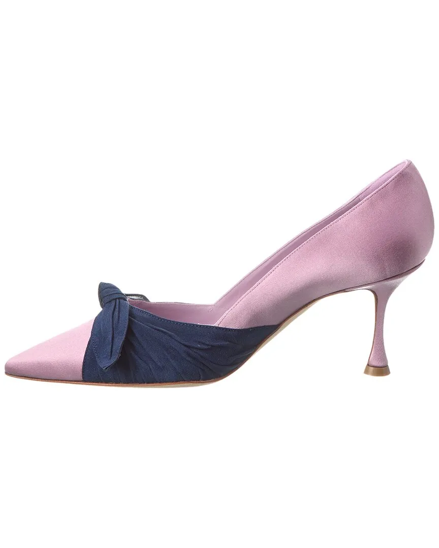 Manolo Blahnik Terka 70 Satin Pump Shoes_Manolo-Blahnik