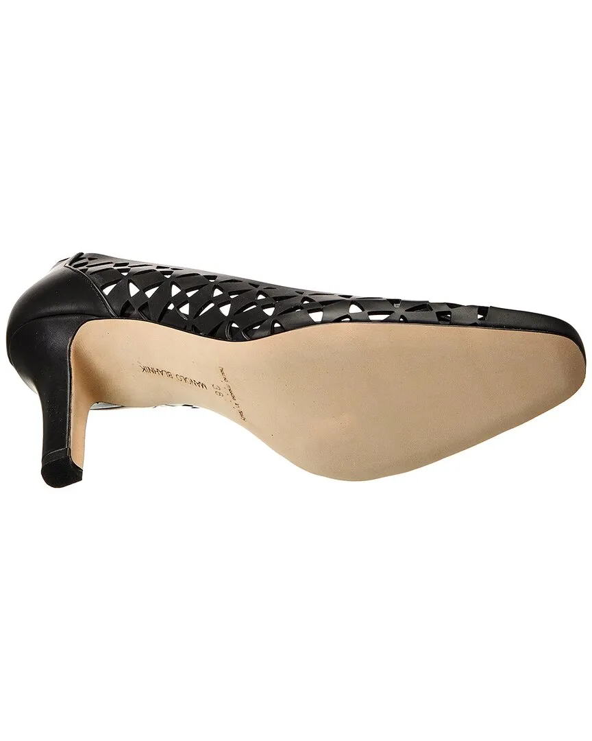 Manolo Blahnik Tolvina 90 Leather Pump Shoes_Manolo-Blahnik