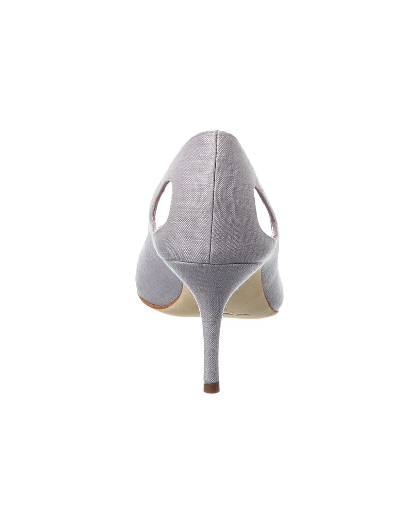 Manolo Blahnik Toplaca 70 Linen Pump Shoes_Manolo-Blahnik