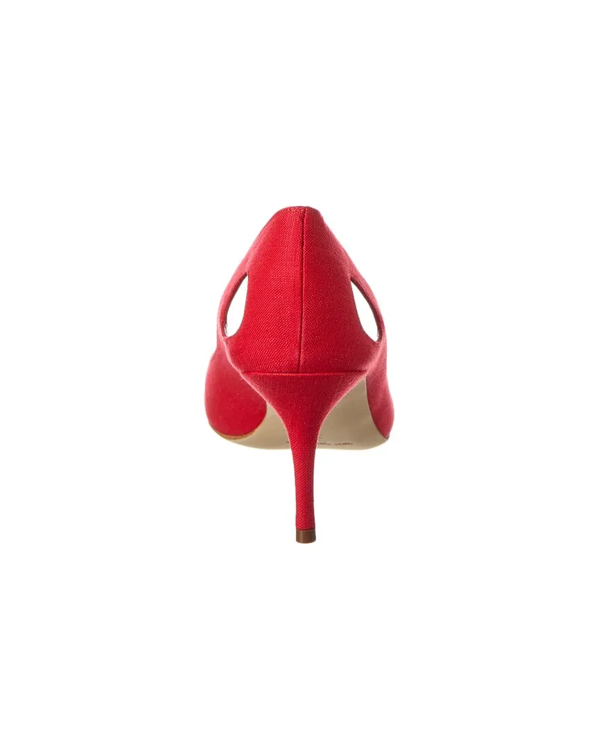 Manolo Blahnik Toplaca 70 Linen Pump Shoes_Manolo-Blahnik