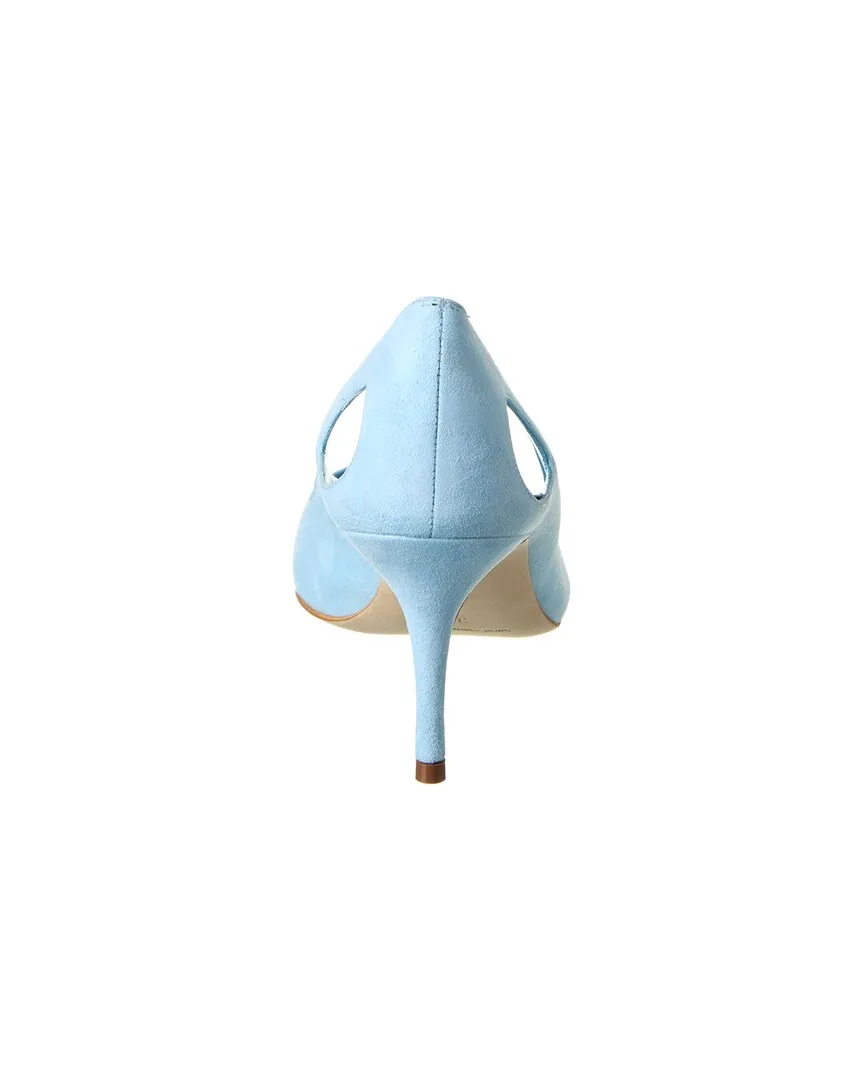 Manolo Blahnik Toplaca 70 Suede Pump Shoes_Manolo-Blahnik