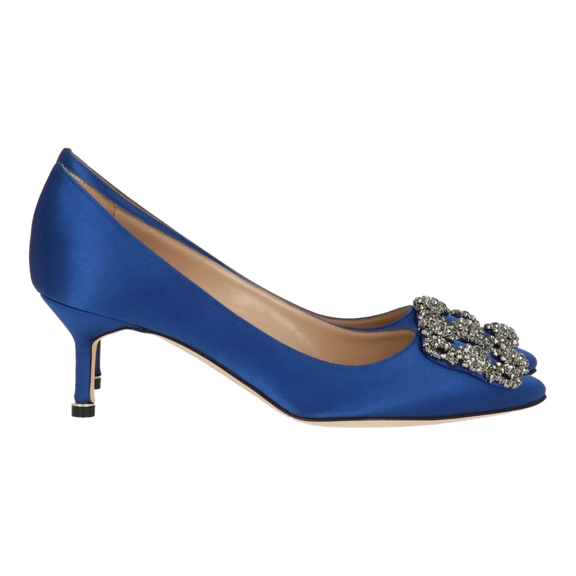 Manolo Blahnik Womens Blue Pump Shoes_Manolo-Blahnik