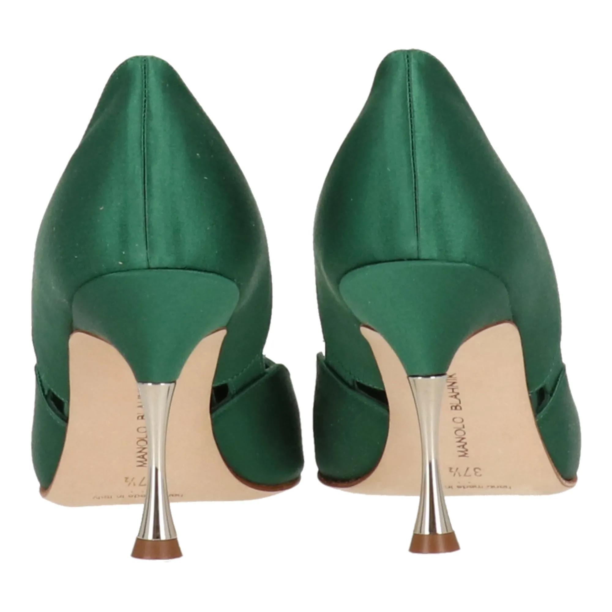 Manolo Blahnik Womens Green Pump Shoes_Manolo-Blahnik