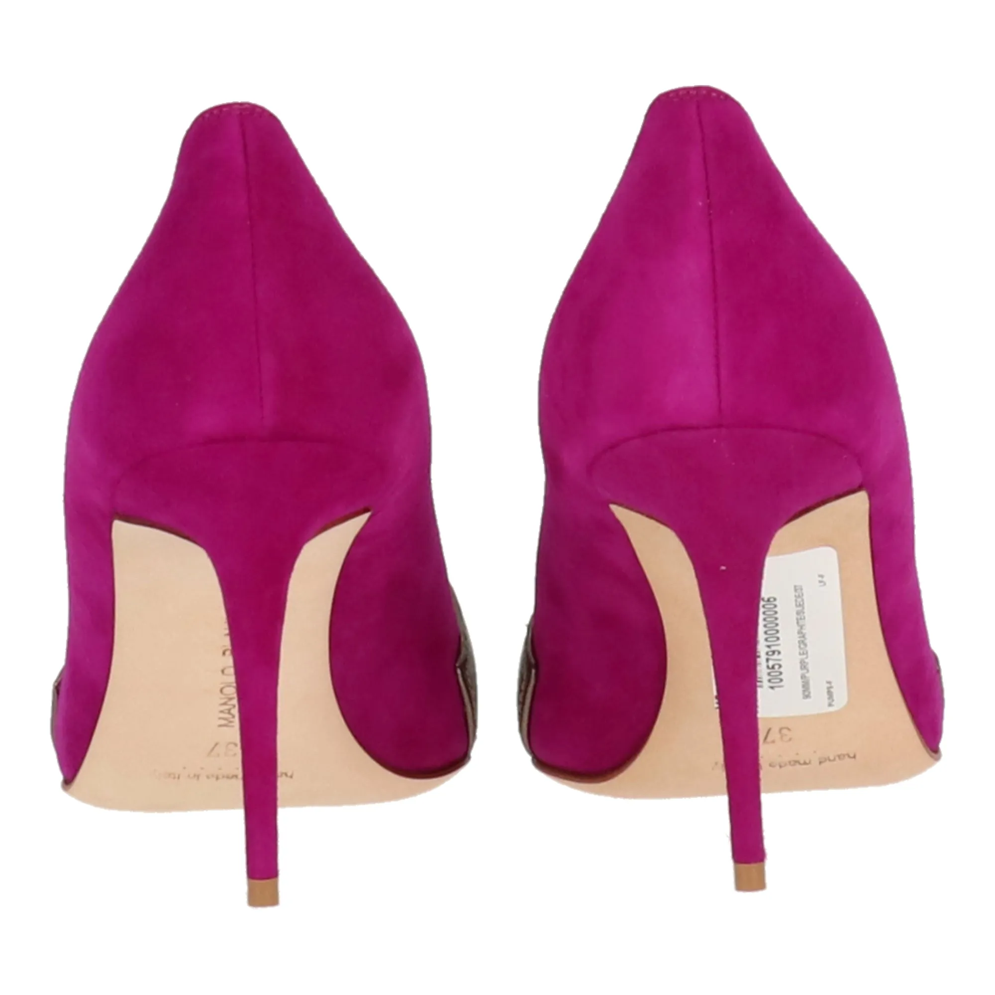 Manolo Blahnik Womens Purple Pump Shoes_Manolo-Blahnik