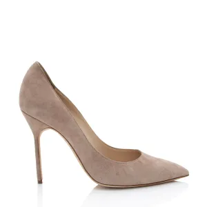 Manolo Blanik Suede BB Pumps Shoes_Manolo-Blahnik
