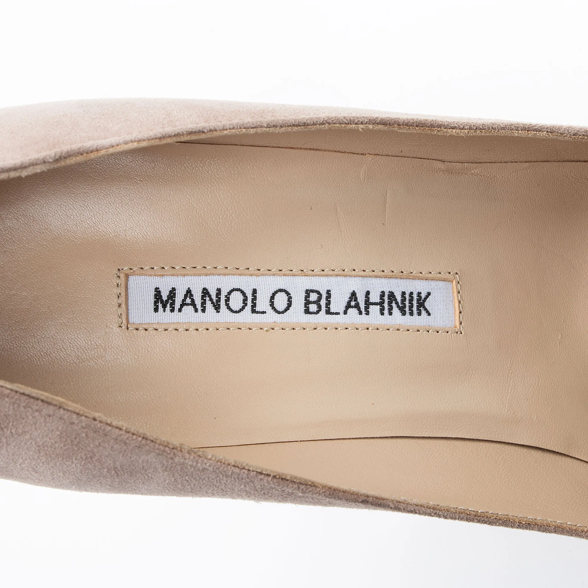 Manolo Blanik Suede BB Pumps Shoes_Manolo-Blahnik